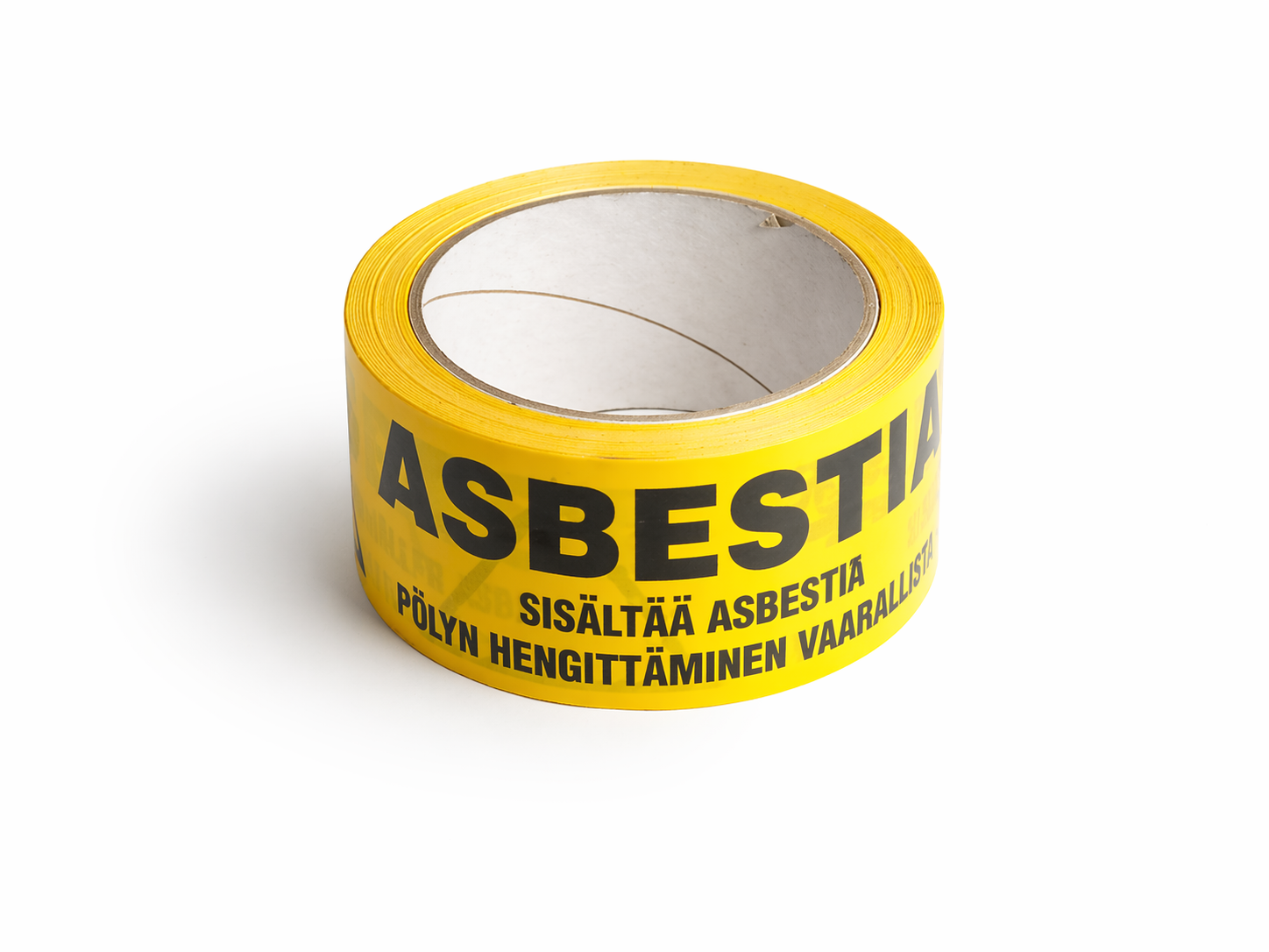 Asbesti varoitusteippi 50mm x 66m